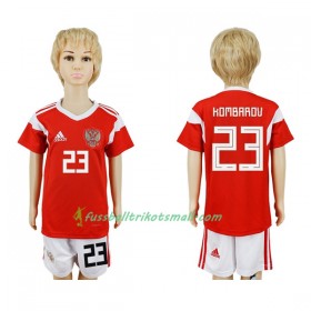 Fußballtrikots Russland Kombarov 23 Kinder WM 2018 Heimtrikotsatz kaufen